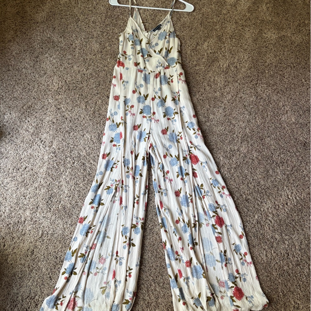 Floral Wide-Leg Jumpsuit